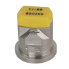 Buse à double jets plat TJ 80° 2 jaune acier inoxydable TeeJet - Ref: TJ608002VS