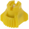 Jeu de buses à jet plat (8 pcs) ABX 80° 02 jaune - Ref: ABX8002P008