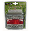 FEU ARRIERE LED ROUGE/BLANC 12V