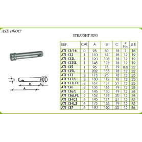 PERNO D'ATTACCO DIAM.36