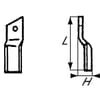 Lame de motoculteur - Gauche