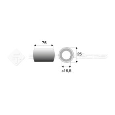 Bague / Entretoise / Rondelle SYM250B