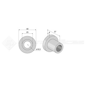 Bague / Entretoise / Rondelle SYM100BN