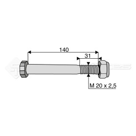 Boulon SYM44A