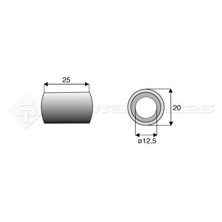 Bague / Entretoise / Rondelle  - Laverda