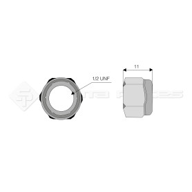 Ecrou autobloquant  - Taarup - Ref: SY9851/2NF