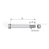 Boulon  - Bruni - Long. : 50mm - Ref: SYL137004
