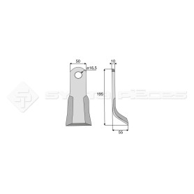 Couteau Y  - Agram, Kverneland, Maletti - Ref: SYL252021