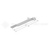 Couteau de gyrobroyeur  - Schulte - Long. : 780mm - Diam du trou : 38.5mm - Rotation : D - Ref: SYL630204D