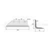 Couteau Dondi - 250x100x8 - Ref: SYL515007