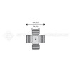 Croisillon circlips extérieurs - WEASLER - Longueur: 109.5mm - Diam. Croisillon : 38.9mm - Ref: SY1255