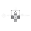 Croisillon circlips extérieurs - Adaptable - Diam. Croisillon : 48mm - Long. Entre circlips : 116.5mm - Ref: CRO076637