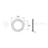 Garniture - Alésage : 90mm - Hauteur : 6mm - Diam. Ext : 155mm - Réf: DA17693 - Ref: SY3E3129088