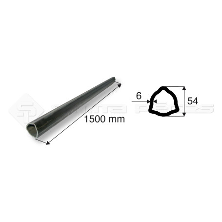 Tube de cardan Tube T 54X6  Blanc  Lg 1