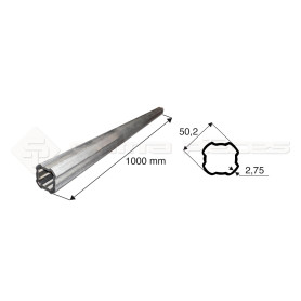 Tube de cardan Tube Ext.50.2X2.75 Quad Lg1000 - Ref: TR122421000