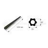Tube de cardan Barre S4Ga Rilsanisee Long1430 - Ref: SY7004457R1430