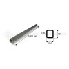 Tube de cardan Barre 1M Jaune Tube 35.8X39.1 - Ref: SY70085571000