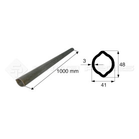 Tube de cardan Barre 1M Tube Vert 1 - Ref: SY70051571000