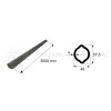 Tube de cardan Tube 2A  48X57,5  Lg 3M - Ref: SY70053573000