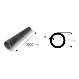 Tube de cardan Mt De Tube Rond ]61X3.5 P7-P8