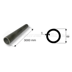 Tube de cardan Mt Tube Rond ]69X5 P9-P10 - Ref: SY334092