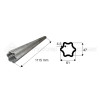 Tube de cardan Barre S5H Traite Long:1115 - Ref: SY7005457T1115D11