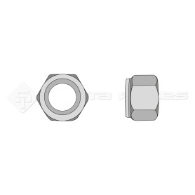 Ecrou autobloquant - Diam. : 10 - Pas : 100 - L : mm 00