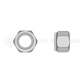 Ecrou autobloquant - Diam. : 8 - Pas : 125 - L : mm 00