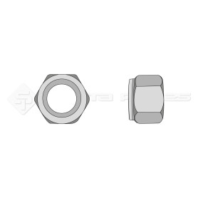 Ecrou autobloquant - Diam. : 12 - Pas : 175 - L : mm 00