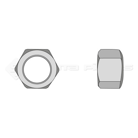 Ecrou hexagonal - Diam. : 12 - Pas : 175 - L : 10mm 00
