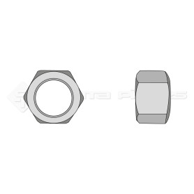 Ecrou hexagonal haut - Diam. : 18 - Pas : 150 - L : 18mm - Vendu par x50 - Ref: SY558718150