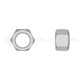 Ecrou hexagonal - Diam. : 10 - Pas : 150 - L : 8mm 00