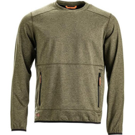 Sweat Col Rond Olive - Ref: KW506101802054