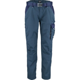 Pantalon Travail Vert-Bleu