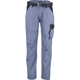 Pantalon De Travail Gris/Noir - Ref: KW102030090098