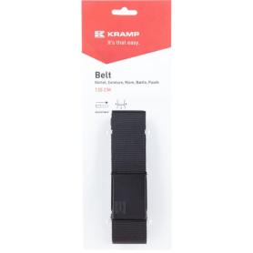 Ceinture Kramp Noire 135 Cm - Ref: KW209930001135