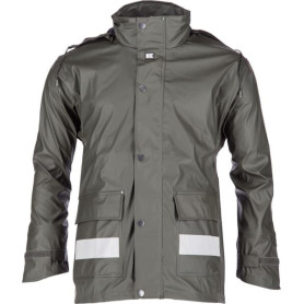 Manteau De Pluie Vert - Ref: KW3182025054