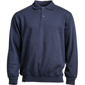 Polo Sweat-Shirt Bleu Marine - Ref: KW106930536046