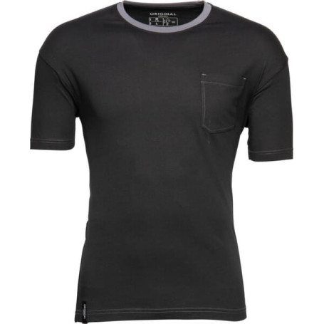 T-Shirt Noir/Gris