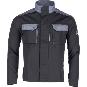 Veste De Travail Noir/Gris - Ref: KW101030089054