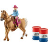 Cavalière western avec kit d'accessoire