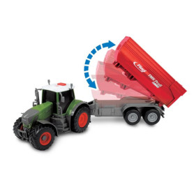 Tracteur Fendt avec remorque Fliegl - Ref: D737002