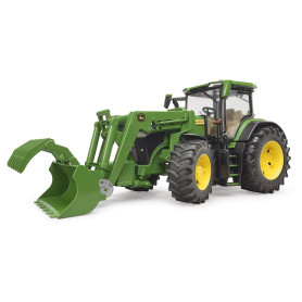 John Deere 7R avec chargeur frontal