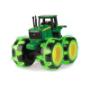 John Deere monster roues lumineuses bandes de roulement 8'' - Ref: TOM46434