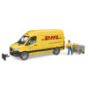 MB Sprinter DHL avec chauffeur - Ref: U02671