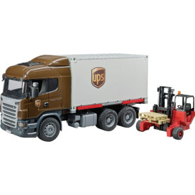 Scania UPS + chariot élévateur