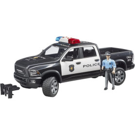 Camion de police RAM 2500 avec policier - Ref: U02505