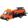 Mini Cooper avec remorque plate-forme - Ref: BB1831405