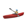 Kayak avec kayakiste - Ref: U63155