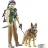 Forestier avec chien et équipements - Ref: U62660